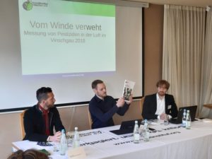 Pressekonferenz Umweltinstitut München am 08.März 2019 in Mals