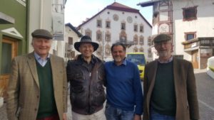 Sigmund Kripp, Johannes Fragner-Unterpertinger, Peter Gasser, Felix Prinz zu Löwenstein